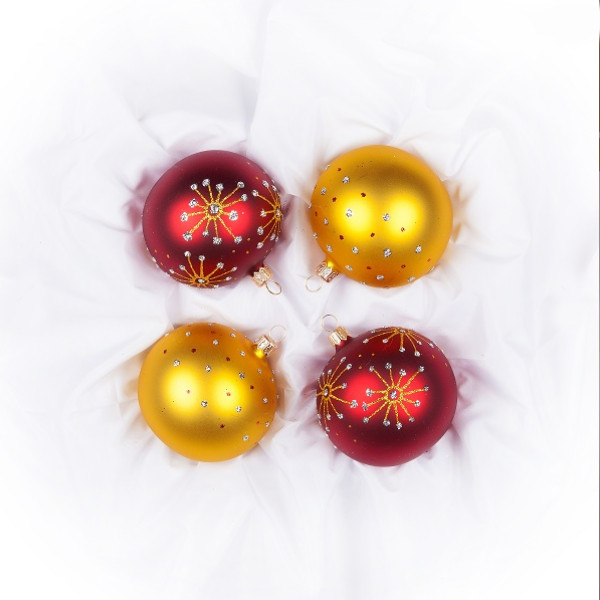 Набор ёлочных игрушек "Брызги" №C1522 Набор ёлочных игрушек "Брызги" №C1522