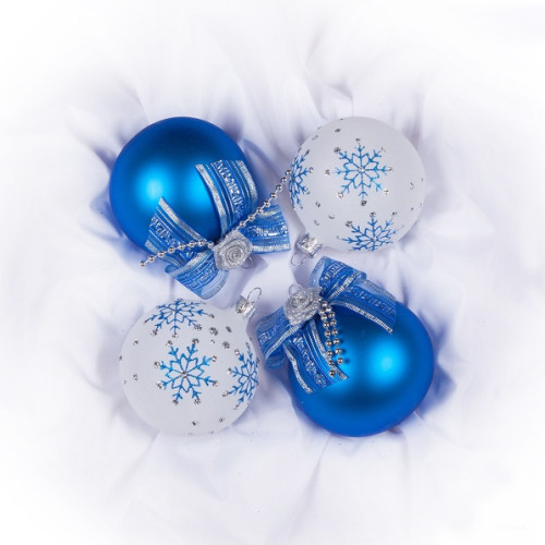 Набор ёлочных игрушек "Романтика" №C1530