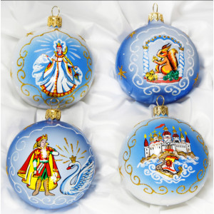Набор ёлочных игрушек "Сказки Пушкина" №C1596