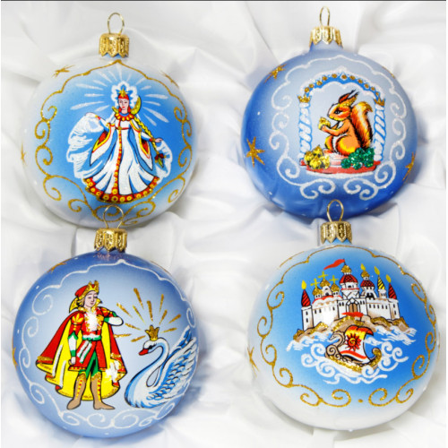 Набор ёлочных игрушек "Сказки Пушкина" №C1596