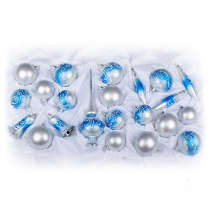 Набор ёлочных игрушек "Елочка морозная" №C1642