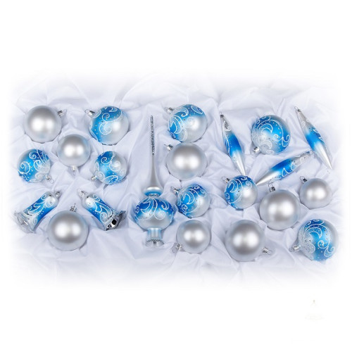 Набор ёлочных игрушек "Елочка морозная" №C1642