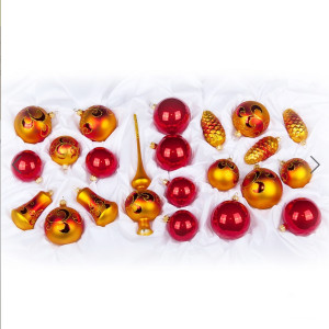 Набор ёлочных игрушек "Ёлочка узорная" №C1643