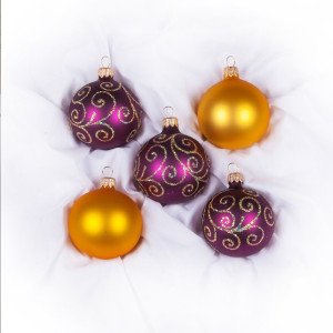 Набор ёлочных игрушек "Лоза" №C170