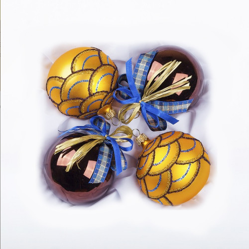 Набор ёлочных игрушек "Кураж" №C1728