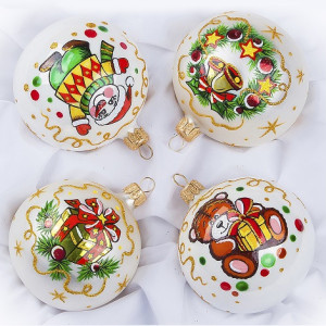 Набор ёлочных игрушек "Подарок" №C1730