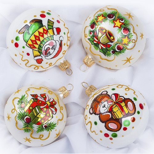 Набор ёлочных игрушек "Подарок" №C1730