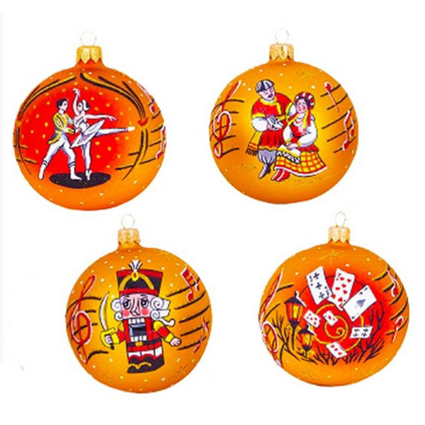 Набор ёлочных игрушек "Вариация" №C1746 Набор ёлочных игрушек "Вариация" №C1746