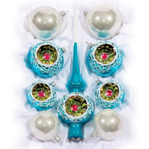 Набор ёлочных игрушек "Арктика" №C1875