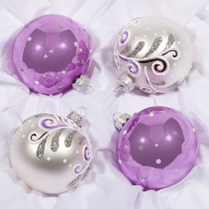 Набор ёлочных игрушек "Морозец" №C1877