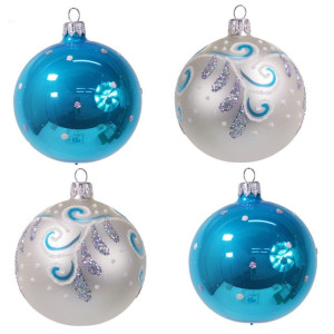 Набор ёлочных игрушек "Морозец" №C1877