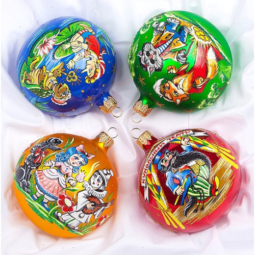 Набор ёлочных игрушек "Страна чудес" №C2039