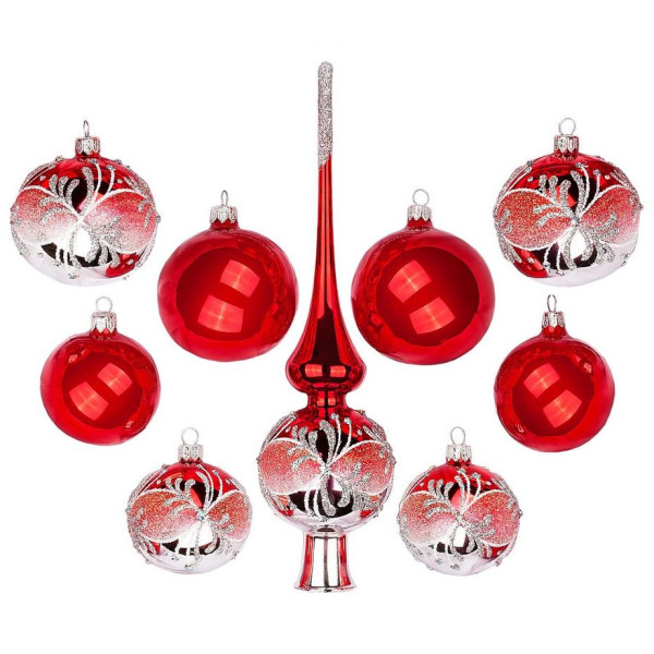 Набор ёлочных игрушек "Василиса" №C2127 Набор ёлочных игрушек "Василиса" №C2127