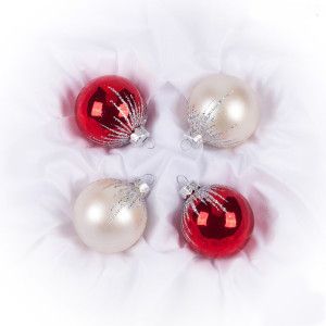 Набор ёлочных игрушек "Капельки" №C593