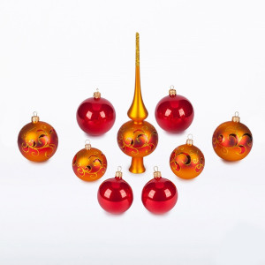 Набор ёлочных игрушек "Сувенирный" №C829