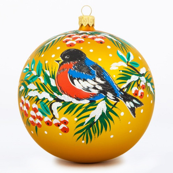 Ёлочная игрушка Шар "Зимний" №C1097 Ёлочная игрушка Шар "Зимний" №C1097