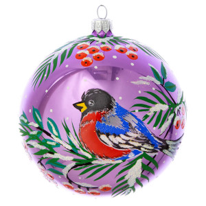 Ёлочная игрушка Шар "Зимний" №C1097