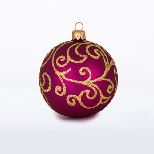 Ёлочная игрушка Шар "Очарование" №C1144