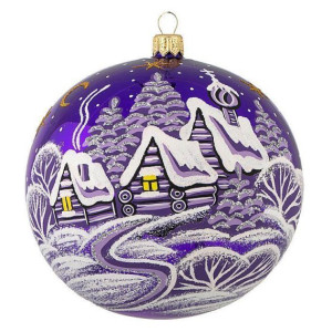 Ёлочная игрушка Шар "Хуторок" №C1328