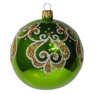 Ёлочная игрушка Шар "Контраст" №C1336