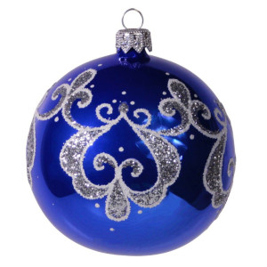 Ёлочная игрушка Шар "Контраст" №C1336