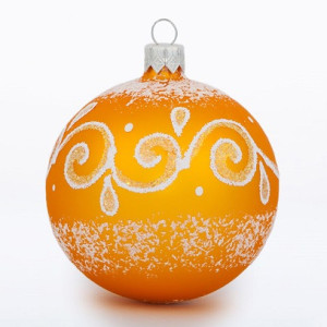 Ёлочная игрушка Шар "Аллегро" №C1342