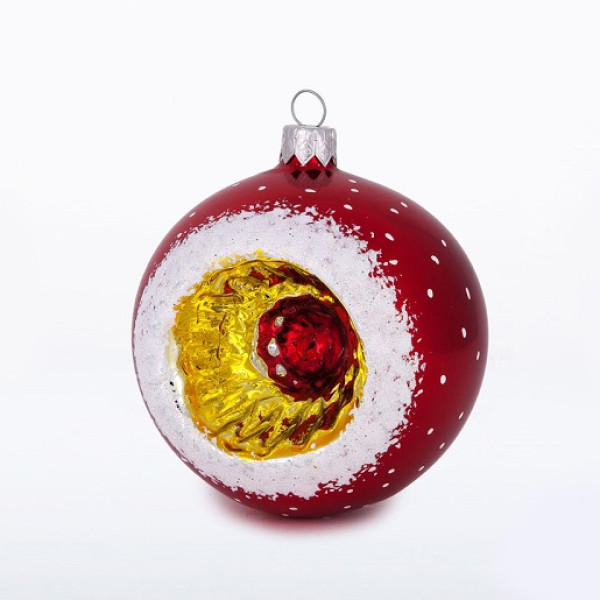 Ёлочная игрушка Шар "Лучистый" №C1448 Ёлочная игрушка Шар "Лучистый" №C1448