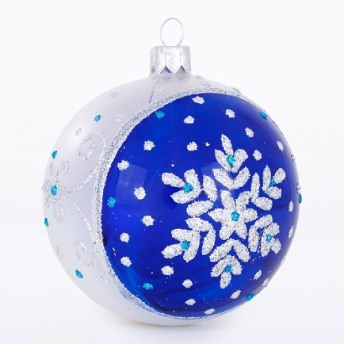 Ёлочная игрушка Шар "Искристый" №C1493