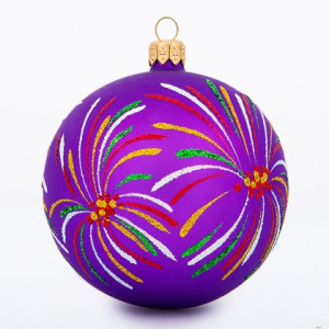 Ёлочная игрушка Шар "Салют" №C1496