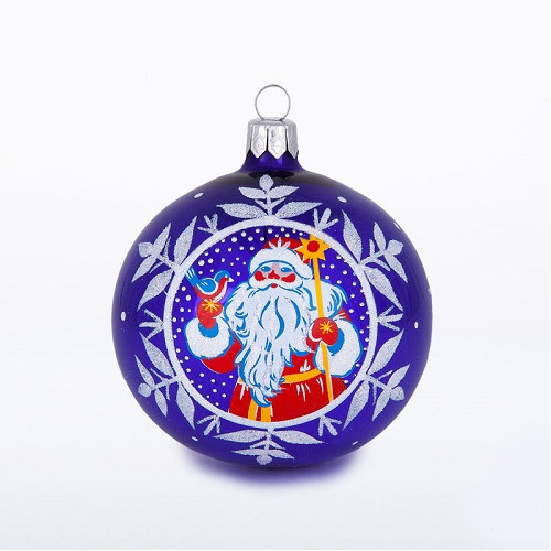Ёлочная игрушка Шар "Дед Мороз" №C1540