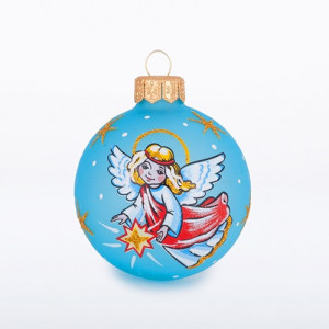 Ёлочная игрушка Шар "Ангелочек" №C1686