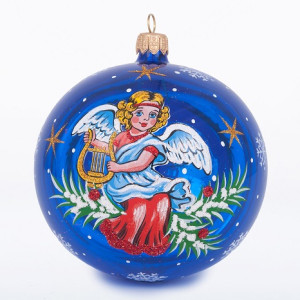 Ёлочная игрушка Шар "Ангелочек" №C1707