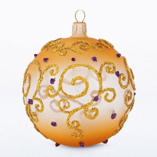 Ёлочная игрушка Шар "Золотой" №C1758