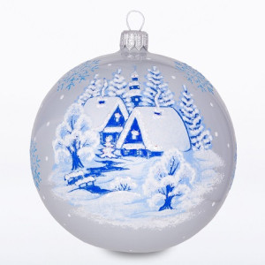 Ёлочная игрушка Шар "Околица" №C1765