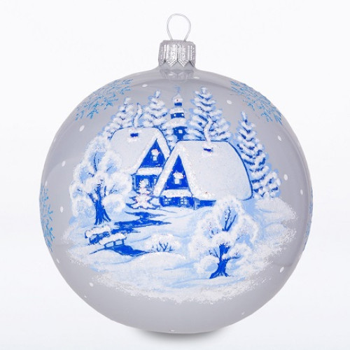 Ёлочная игрушка Шар "Околица" №C1765