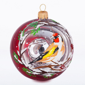 Ёлочная игрушка Шар "Трель" №C1835