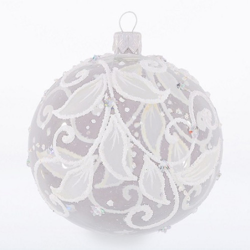 Ёлочная игрушка Шар "Вьюнок" №C1861