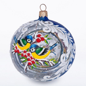 Ёлочная игрушка Шар "Дуэт" №C1898