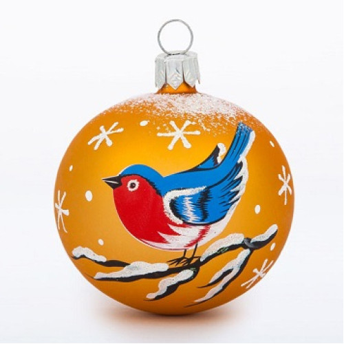 Ёлочная игрушка Шар "Блюз" №C19