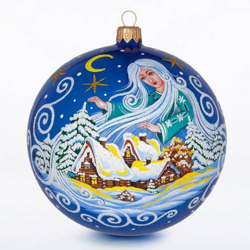 Ёлочная игрушка Шар "Метелица" №C1902