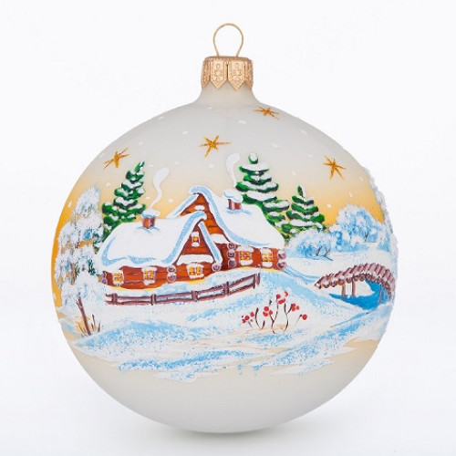 Ёлочная игрушка Шар "Зорька" №C2000