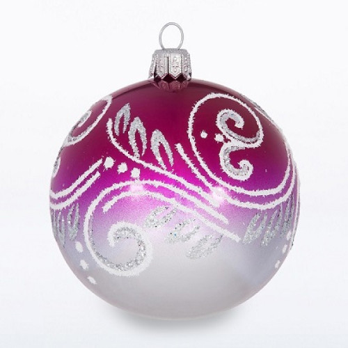 Ёлочная игрушка Шар "Интрига" №C2089