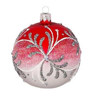 Ёлочная игрушка Шар "Зимнее сияние" №C2107