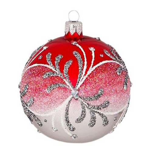 Ёлочная игрушка Шар "Зимнее сияние" №C2107