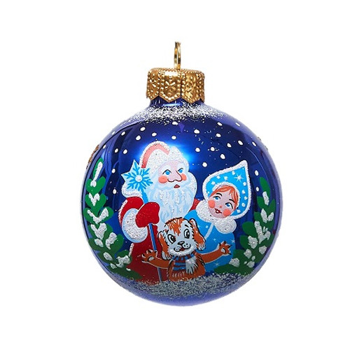 Ёлочная игрушка Шар "Салют" №C38