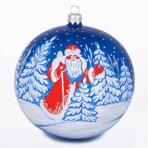 Ёлочная игрушка Шар "Мороз" №C393