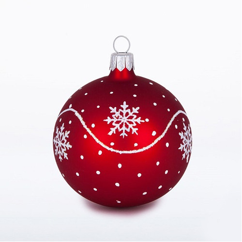 Ёлочная игрушка Шар "Морозный" №C571