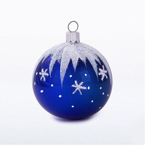 Ёлочная игрушка Шар "Зимний" №C65