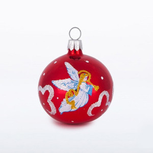 Ёлочная игрушка Шар "Минутка" №C714