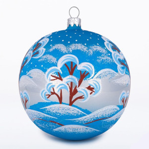 Ёлочная игрушка Шар "Аленушка" №C990